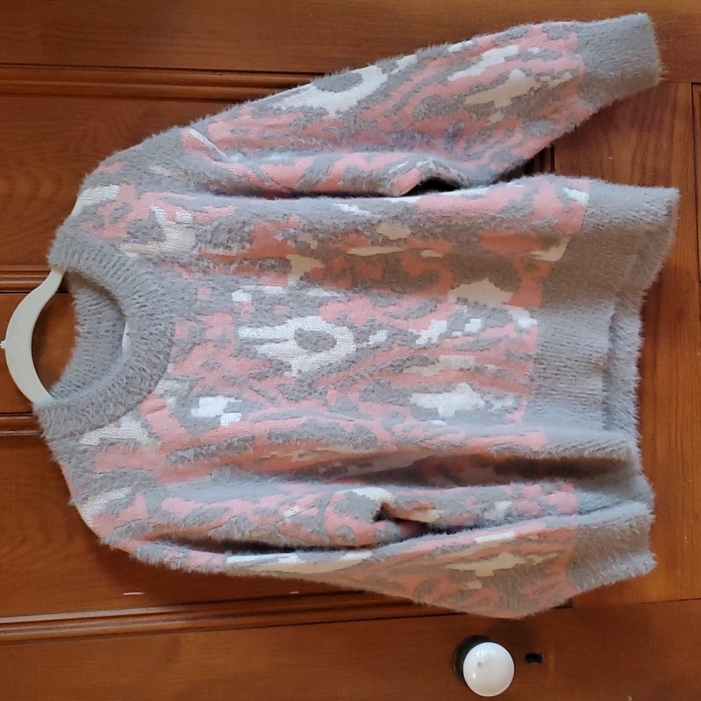 Like love oversized sweater animal print
